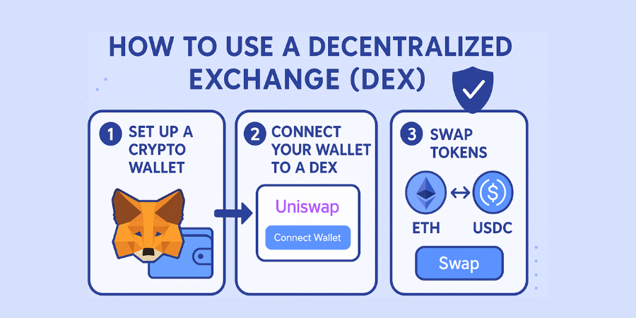 Joining and Using Decentralized Exchanges (DEXs)