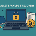 secure crypto wallet backup methods including seed phrase storage and hardware wallet protection